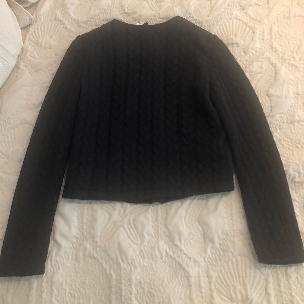 H&M black sweater jacket - Picture 4 of 5